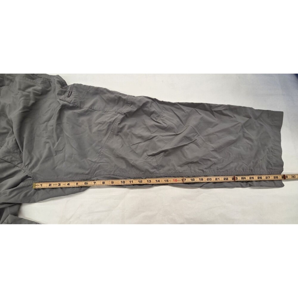 Columbia Omni Shade Cargo Pants Mens 42x30 Gray Hiking Outdoor Lightweight Nylon - Picture 11 of 11